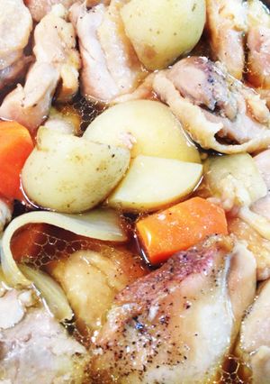お父さんの「鶏肉のオーブン焼」-レシピのメイン写真
