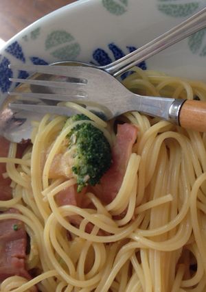 和風味噌汁！パスタ-レシピのメイン写真