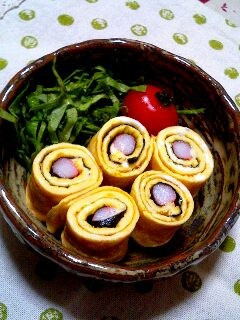 くるくる♡かわいい卵焼き♪-レシピのメイン写真