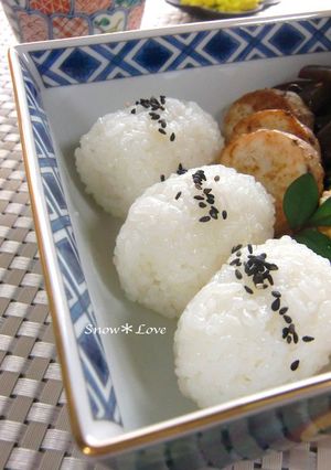 塩むすび・お寿司のための♪ご飯の炊き方-レシピのメイン写真