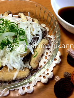 しいたけのタタキ-レシピのメイン写真