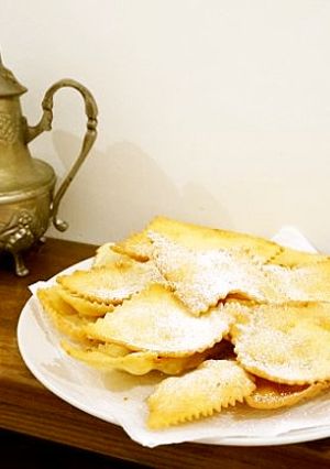 サックサク☆イタリアの謝肉祭クッキー-レシピのメイン写真