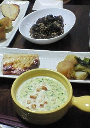 ほうれん草のミルクスープ-レシピのメイン写真