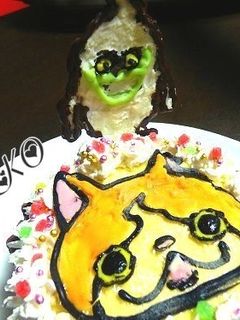 オブラートDEキャラアイスケーキ★-レシピのメイン写真