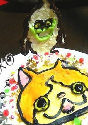 オブラートDEキャラアイスケーキ★-レシピのメイン写真