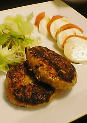 ハンバーグ 【疲労回復】-レシピのメイン写真