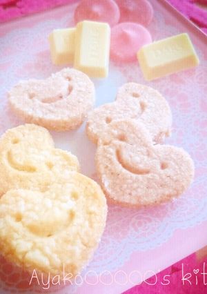 さくさくほろほろ♡ホワイトチョコサブレ-レシピのメイン写真