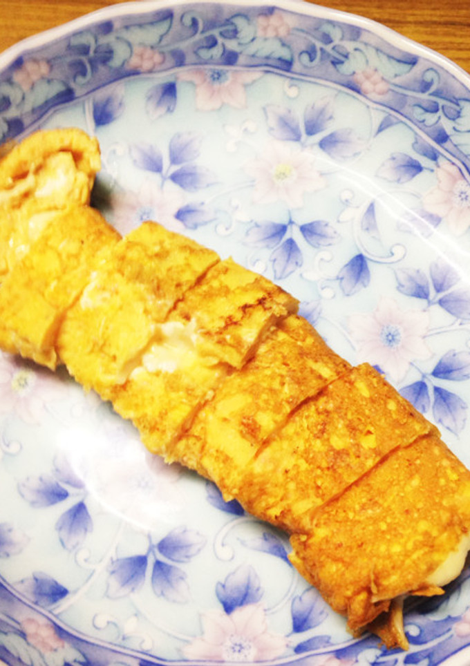 お弁当に☆簡単明太マヨチーズ卵焼き-レシピのメイン写真