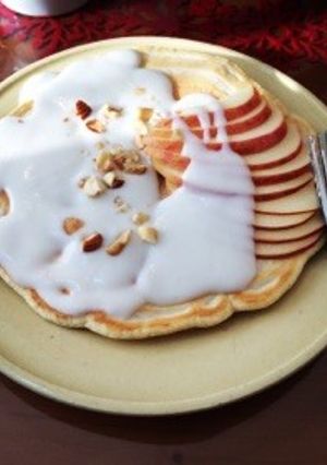 パンケーキのココナッツソース♡-レシピのメイン写真