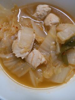 簡単! 白菜 鶏肉の ピリ辛 中華煮込み-レシピのメイン写真