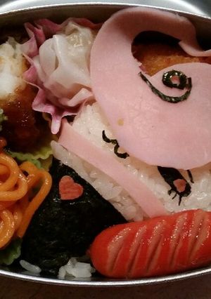 妖怪ウォッチ モテモ天 キャラ弁-レシピのメイン写真