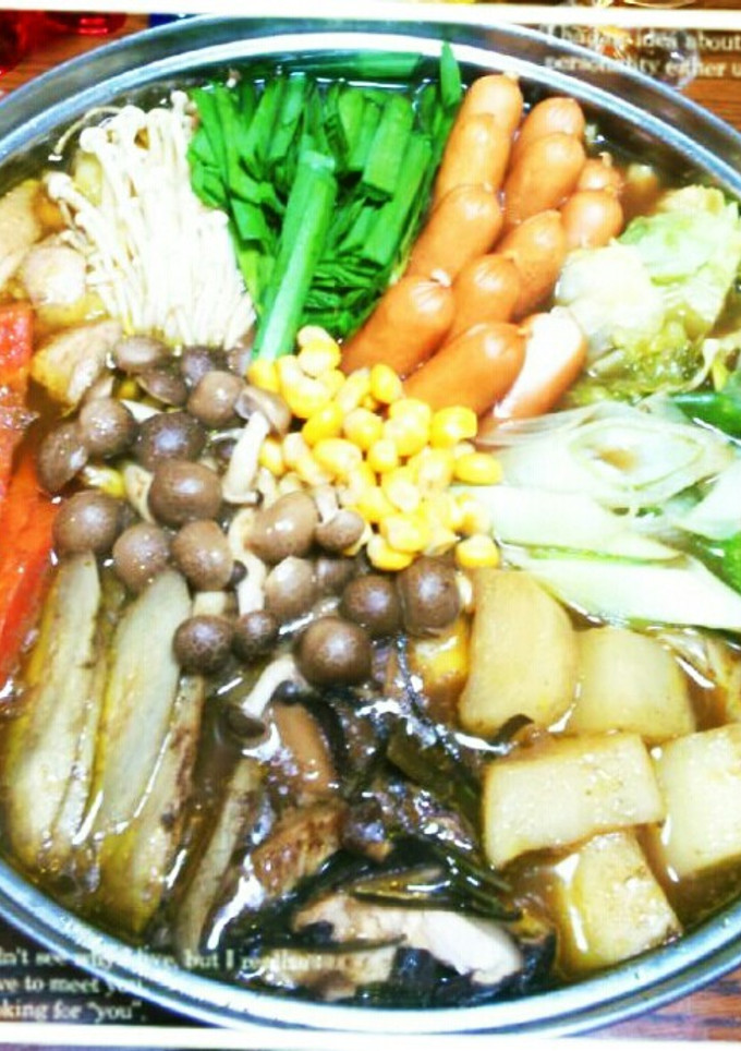 カレー鍋♥残り野菜を一掃しましょ！-レシピのメイン写真
