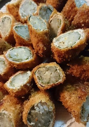 ヘルシー！豚肉もやしの大葉フライ♪-レシピのメイン写真