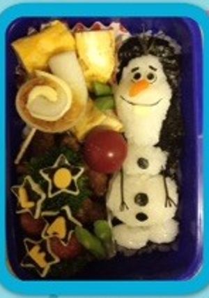 キャラ弁＊オラフ♬-レシピのメイン写真