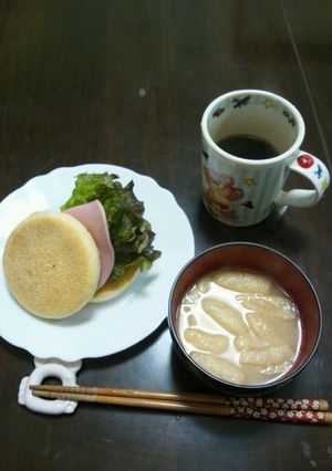 ハムマフィン-レシピのメイン写真