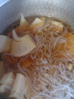 筍と白滝の煮物-レシピのメイン写真