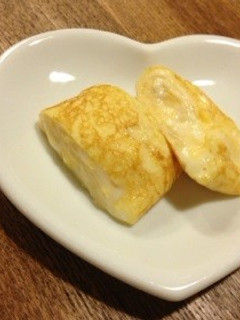 スイーツみたいなチーズの卵焼き-レシピのメイン写真