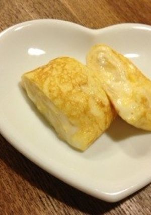 スイーツみたいなチーズの卵焼き-レシピのメイン写真