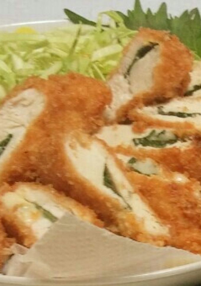 ささみと大葉のフライ-レシピのメイン写真