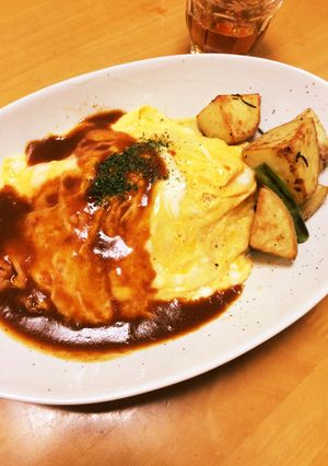 ふわとろオムライス(*^^*)-レシピのメイン写真