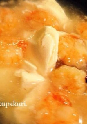 生姜餡で海老豆腐-レシピのメイン写真