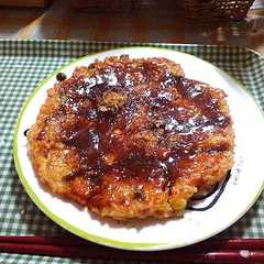 ご飯でお好み焼き-レシピのメイン写真