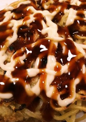 超簡単☆白菜であっさりお好み焼き-レシピのメイン写真