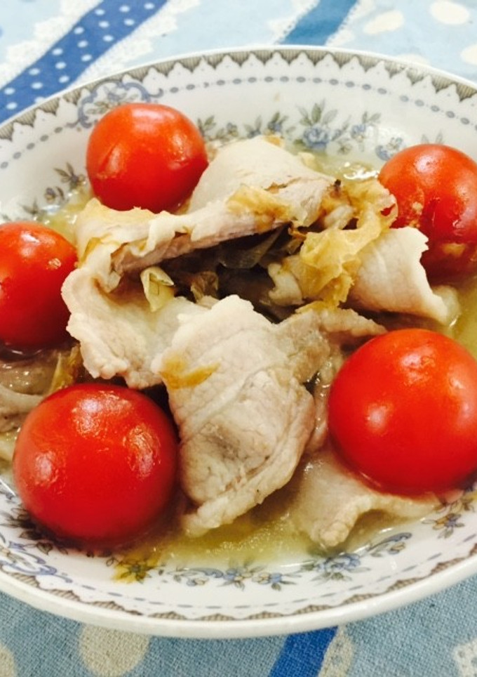 プチトマトの白だし煮-レシピのメイン写真