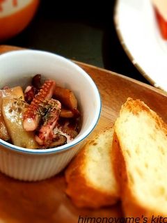 バレンタインにも♪干物で簡単☆アヒージョ-レシピのメイン写真