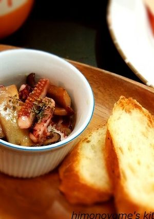 バレンタインにも♪干物で簡単☆アヒージョ-レシピのメイン写真