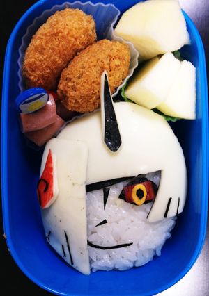 妖怪ウォッチ☆不怪☆キャラ弁-レシピのメイン写真