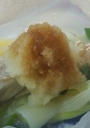 ポン酢と大根おろしで★白身魚のレンジ蒸し-レシピのメイン写真