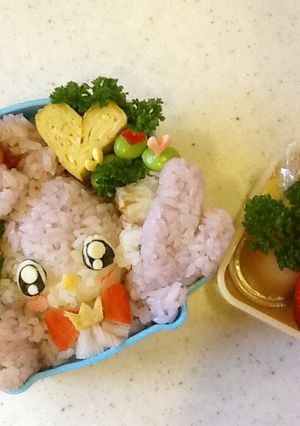 プリキュアの妖精❤️アロマのキャラ弁❤️-レシピのメイン写真