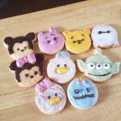 รูปของ 簡単♡ツムツムクッキー