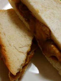 残りのカレーでホットサンド-レシピのメイン写真