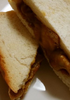 残りのカレーでホットサンド-レシピのメイン写真