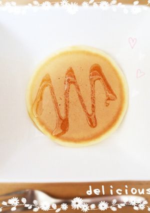 モチッ☆HMでパンケーキ☆-レシピのメイン写真