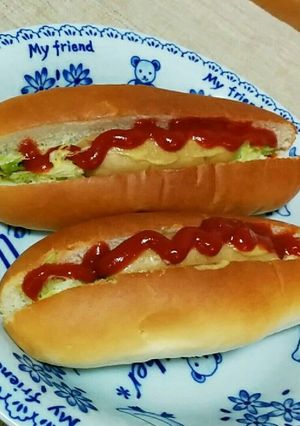 チーズとマヨキャベツ入り＊ホットドッグ＊-レシピのメイン写真