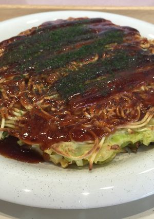 簡単!麺パリモダン焼き-レシピのメイン写真