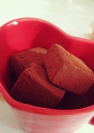 バレンタイン♡とろける生チョコ-レシピのメイン写真