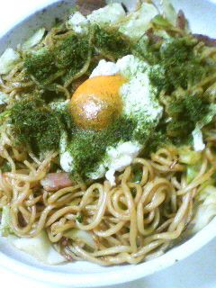 深夜食堂の焼きそば(目玉焼きのせ)-レシピのメイン写真