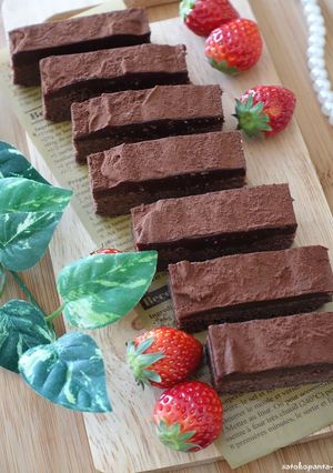 ココナッツオイルの生チョコケーキ♪-レシピのメイン写真