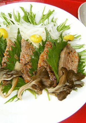 【岩手県産】短角牛の七味焼き-レシピのメイン写真