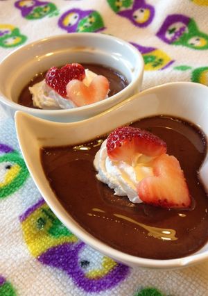 簡単！チョコプリン-レシピのメイン写真