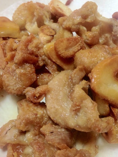 鶏皮のニンニク焼き-レシピのメイン写真