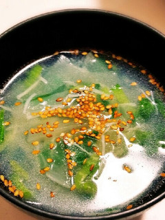 かぶとチンゲン菜のホタテ缶スープ-レシピのメイン写真