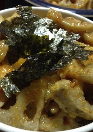 ピリ辛唐揚げ丼-レシピのメイン写真