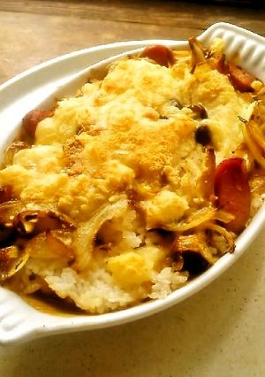 ☺粉末のコーンポタージュで簡単ドリア☺-レシピのメイン写真