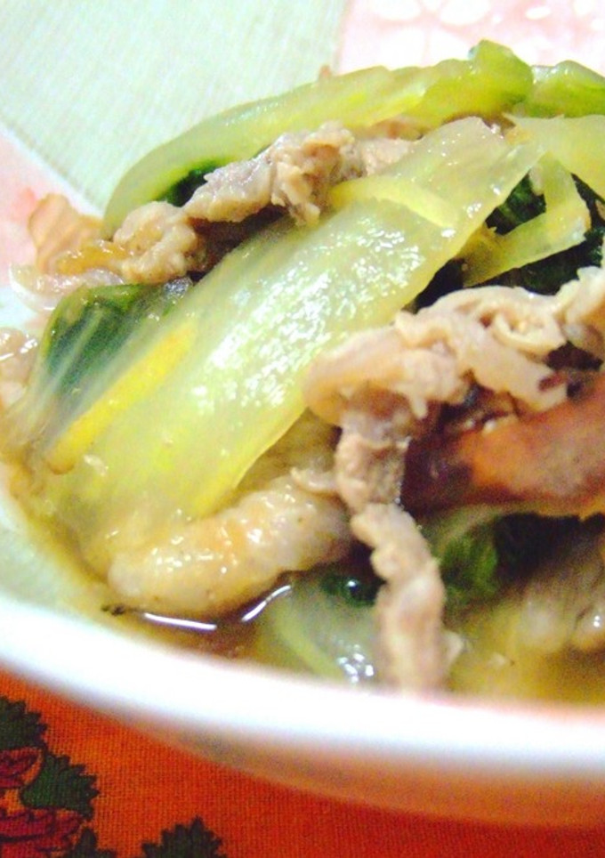 豚肉と白菜の旨煮-レシピのメイン写真
