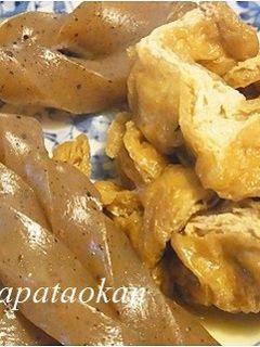 こんにゃくと薄揚げの煮物-レシピのメイン写真